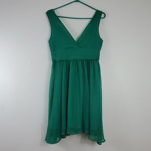Forever 21 | Dresses | Forever 2 Green Chiffon Dress By Xxi Size M